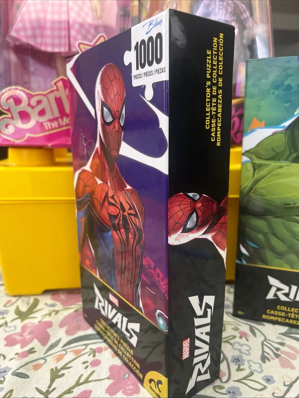 Marvel Rivals Spider-Man 1000 Pieces Blue Collector Puzzle By Novelty New Sealed